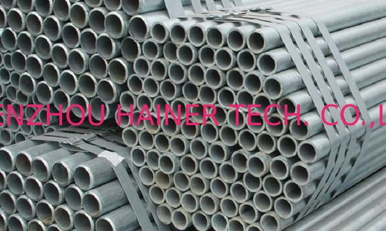 Горячая оцинкованная цепная стальная труба, Q235, A106 Gr.B, A53 Gr.B, пластмассовая крышка в комплекте